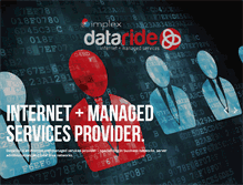 Tablet Screenshot of dataride.com